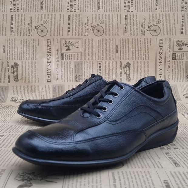 SANITO 남성 가죽 스니커즈 275