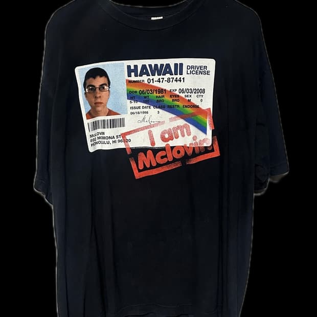 슈퍼배드 맥로빈 티셔츠  Maclovin xl