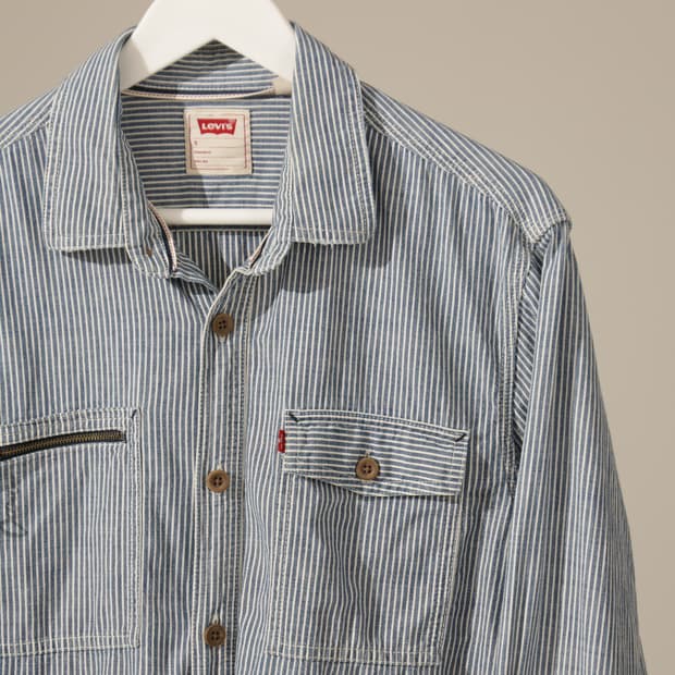 리바이스 히코리 워크 셔츠