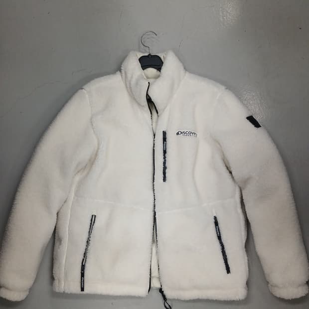 디스커버리 구스  리버시블  아이보리 95사이즈