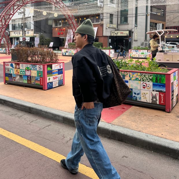 80’s Issey Miyake 이세이 미야케 울 붐버 자켓