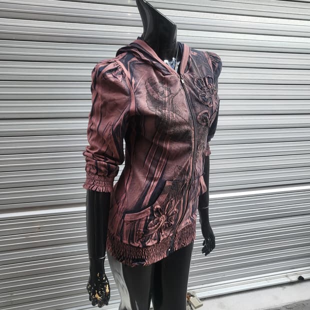 LIBERTALIA Vintage zip-up