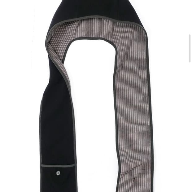 샵페어리 faerie 플리스 이어 후드 머플러 블랙