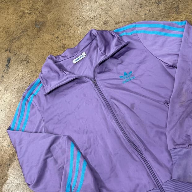 아디다스 연보라 퍼플 하늘 제니 져지 트랙탑 100