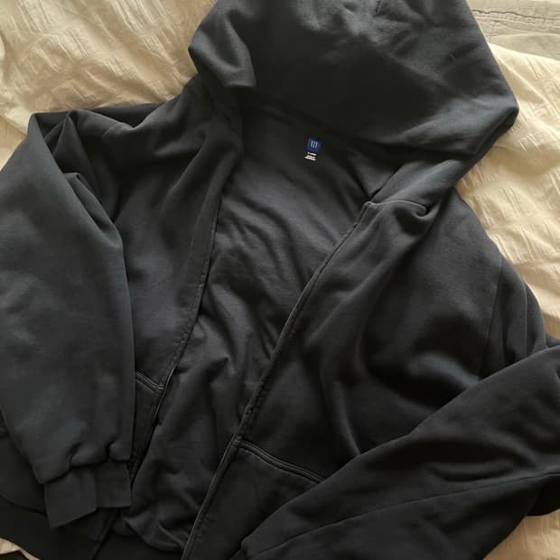 (XL) yzy yeezy gap  이지 갭 칸예 후드 집업 네이비
