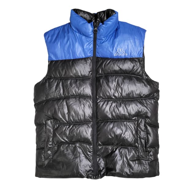 kappa 카파 글로시 배색 패딩조끼 XL