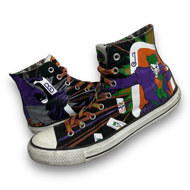 Converse DC Comics Joker Batman Hi Top