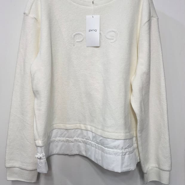 PING 여성 골프 후리스 긴팔티