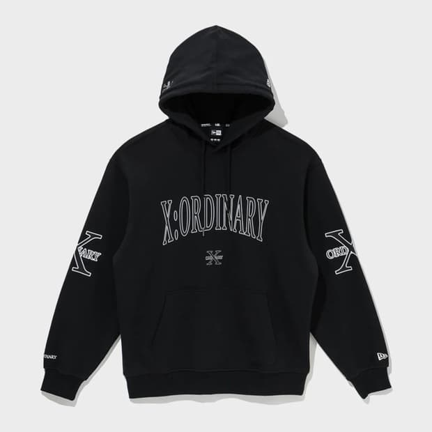 뉴에라 X:ORDINARY 후드티 블랙 (가격조정가능)(급처)
