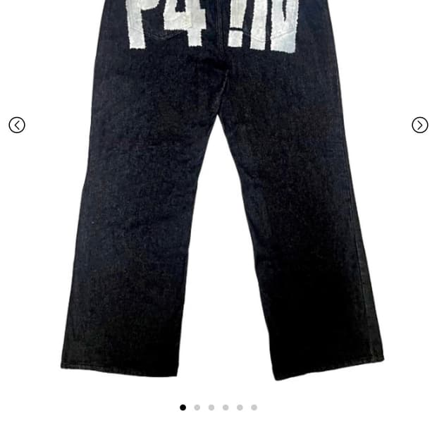 스모크어스타 페인 데님 P4!N DENIM PANTS