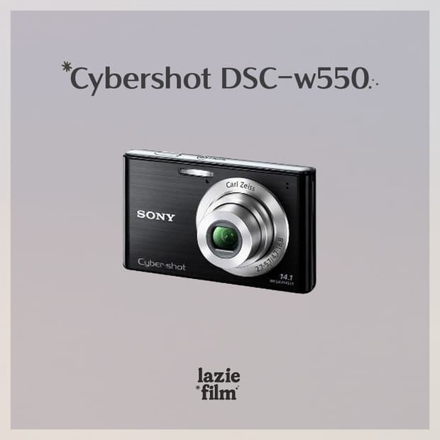 필카st✧･ﾟSony Cybershot 소니 사이버샷 dsc-w550