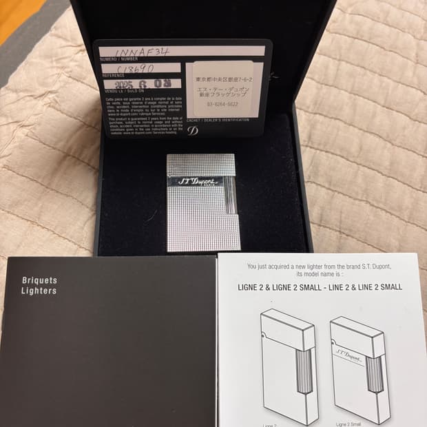 듀퐁 라인2 실버