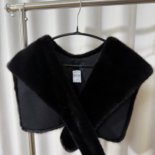 MICHAA 미샤 퍼 밍크 머플러 - 미착용 새상품