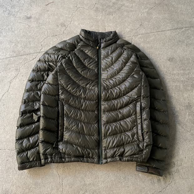  Mont-Bell Olive Light weight Down 
