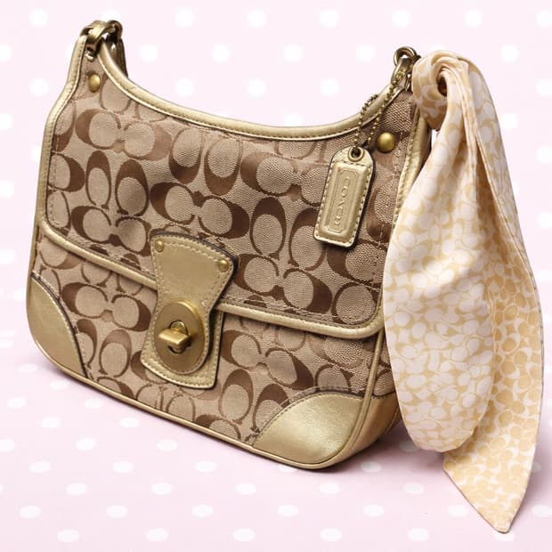 코치 Y2K 갸루 턴락 크로스백