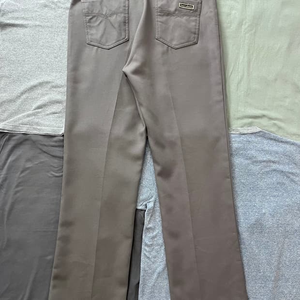 80s USA 빈티지 메카닉 플레어 팬츠