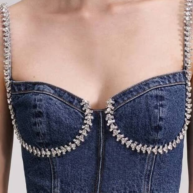 셀프포트레이트 크리스탈 코르셋