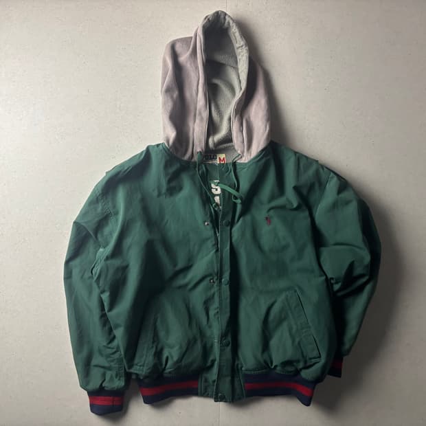폴로 90년도 후드자켓