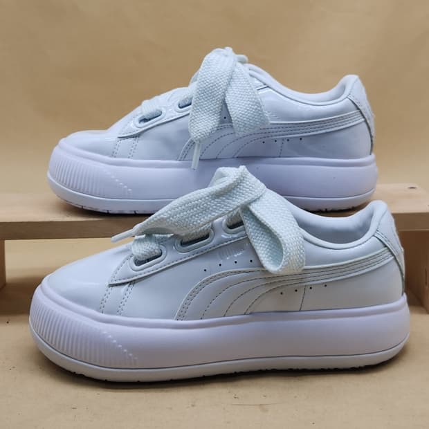 푸마 스웨이드 마유 하트 스니커즈 245