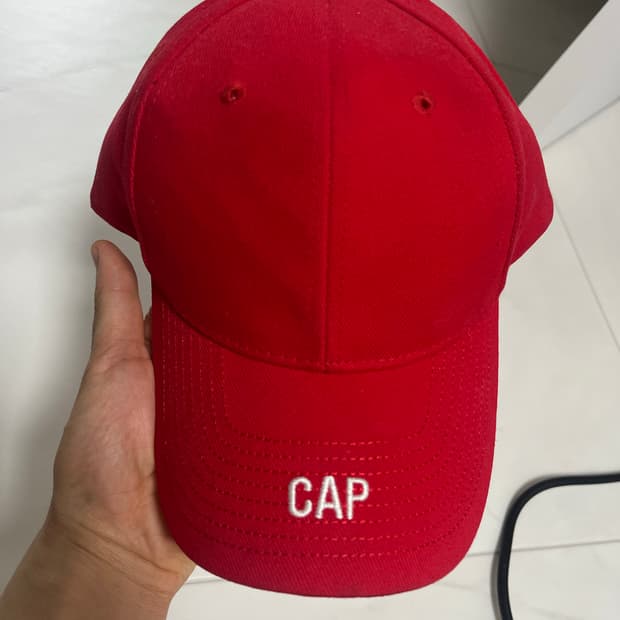 16시즌 베트멍 캡슐컬렉션 한정판 레드 캡 (빈지노 착용)