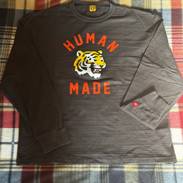 휴먼메이드 롱슬리브 (블랙, XXL(105))