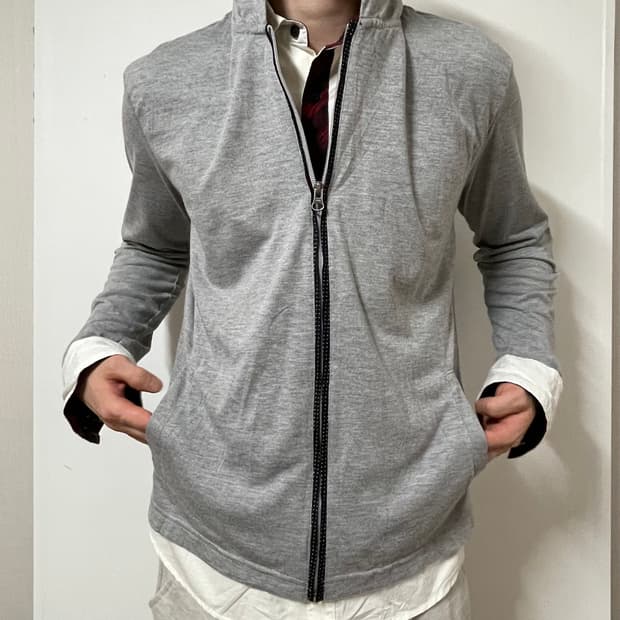 SEMANTIC DESIGN SHIRT ZIP UP