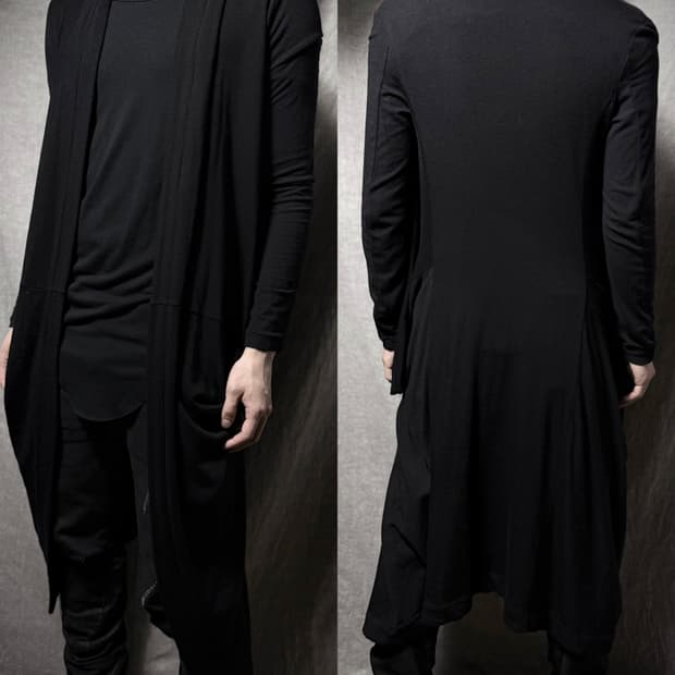 bajra Long Draped Cardigan  