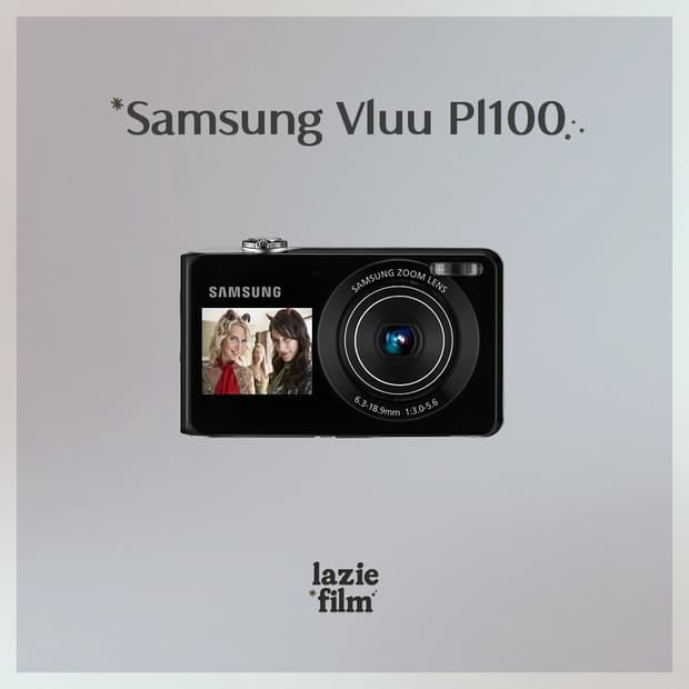 셀카✧・゚Samsung VLUU PL100 삼성 한효주디카 디카
