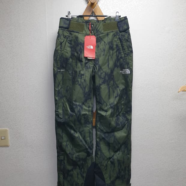 [새상품/여30] 노스페이스 카모 그래피티 스키복바지