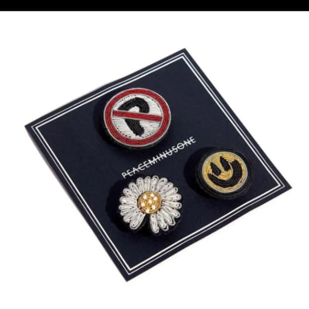 [일괄]피스마이너스원 핀 뱃지 세트+데이지 브로치 핀