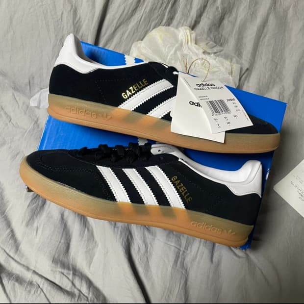 아디다스 가젤 인도어 블랙 240