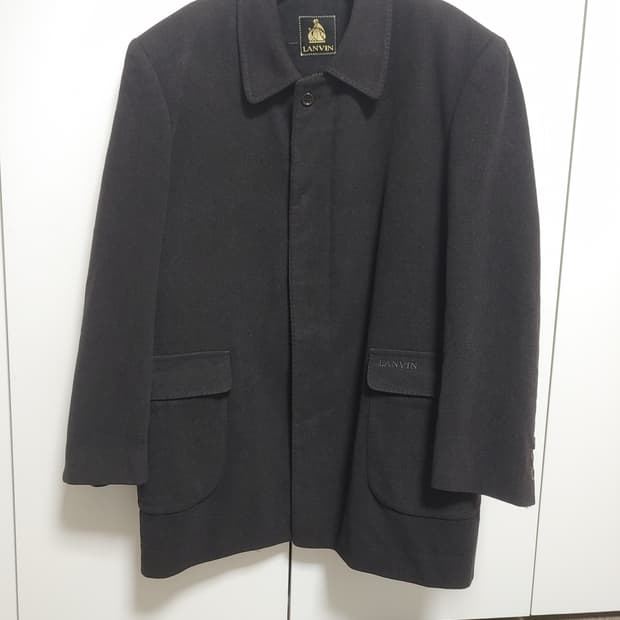 LANVIN 랑방  이태리   남성캐시미어  코트-110사이즈