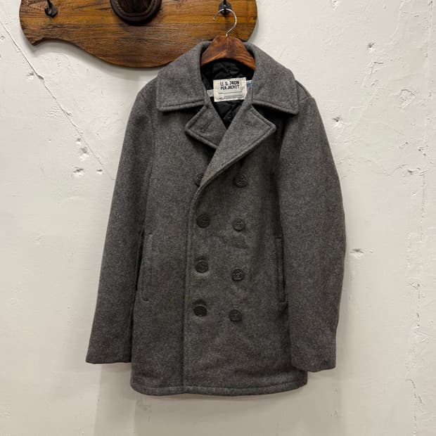 66) USA Schott NYC U.S. 740N Pea Jacket 