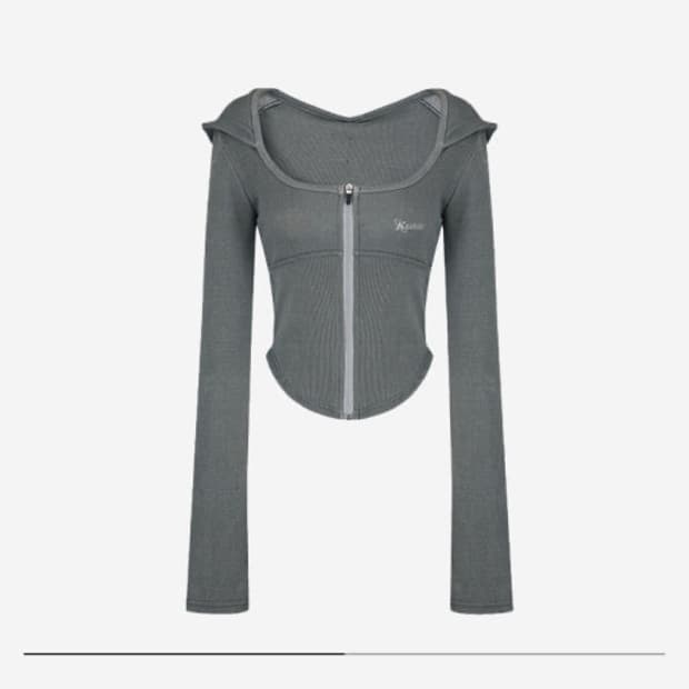 카시코 몽크 후드집업 kashiko comfy monk hood