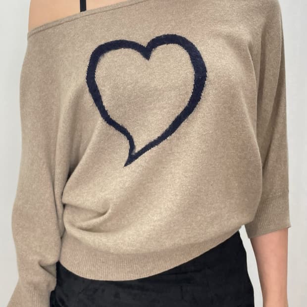 Burberry Bluelabel 2way 니트