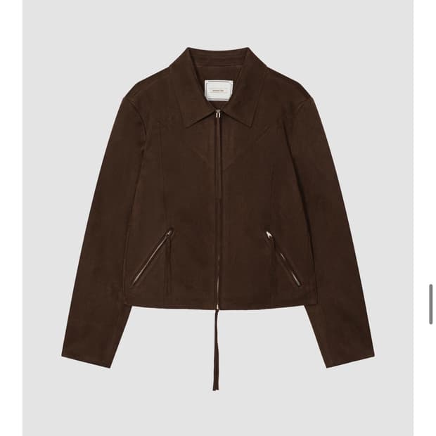 오버듀플레어 웨스턴 스웨이드 자켓