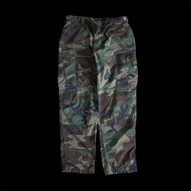 vintage woodland 카모팬츠