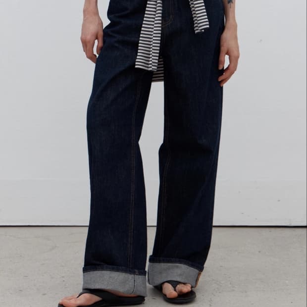 코어드 데님 청바지 (s)