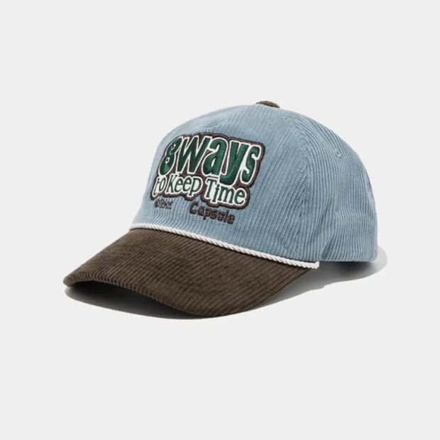 teket 8ways Corduroy Cap Blue