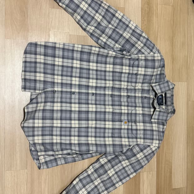 칼하트 플란넬 셔츠 L(표기)