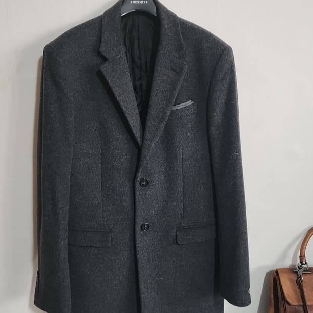 코모도스퀘어 남성 캐시미어 블레이저 코트