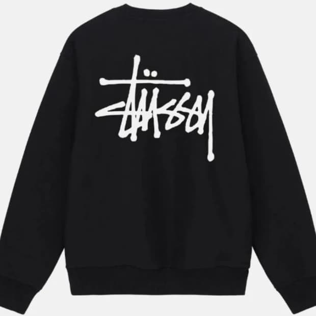 🖤스투시 베이직 크루넥 블랙 맨투맨🖤