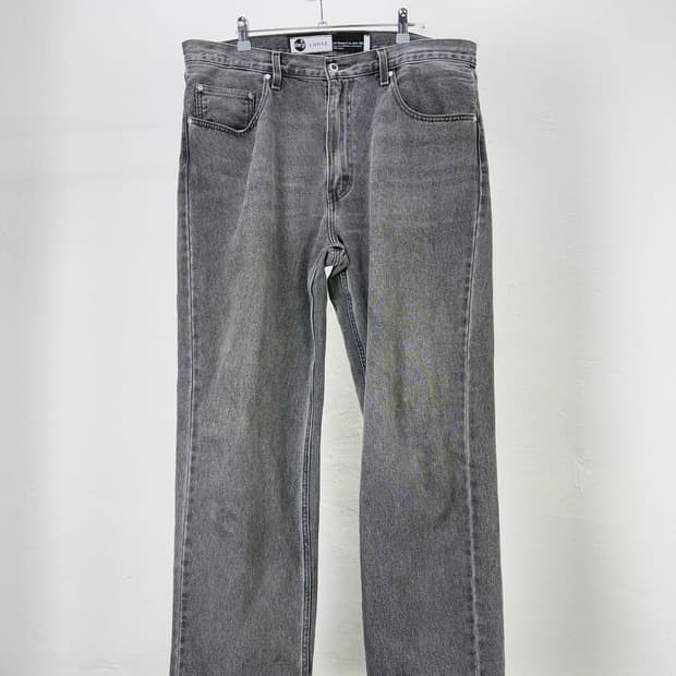 리바이스 실버탭 라이트 그레이 루즈 배기핏 데님 팬츠