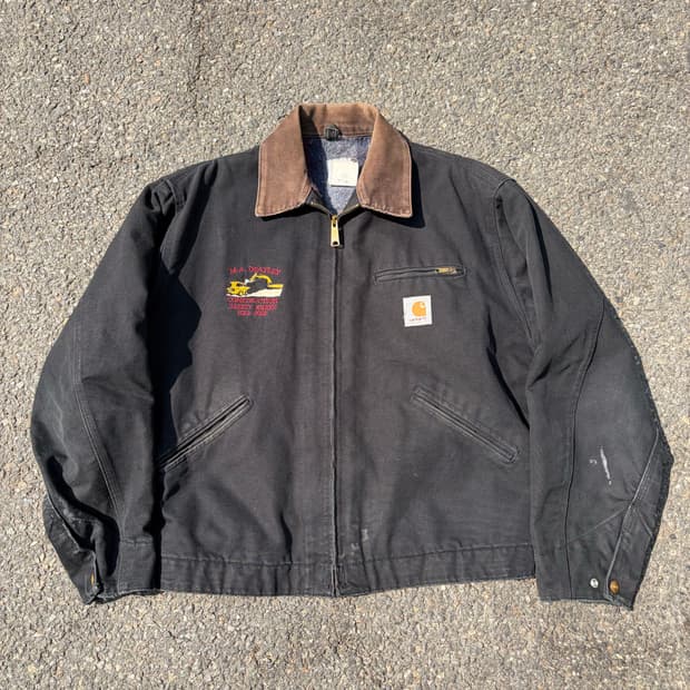 90s 칼하트 빈티지 샌드스톤 디트로이트 자켓