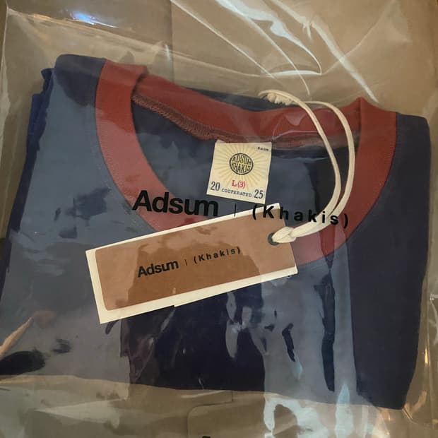 [새제품-라지] khakis adsum 링거티