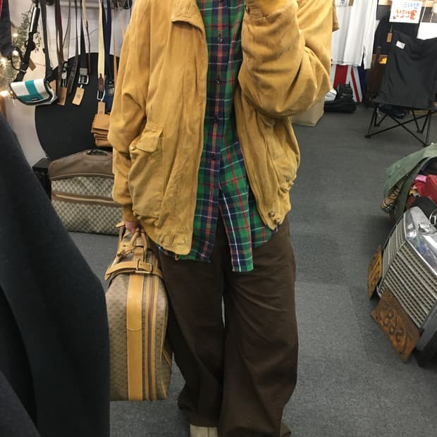 90s 피에르살로몬 양피 스웨이드 자켓