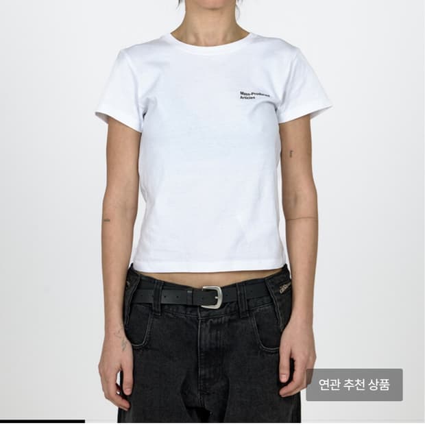 플라스틱프로덕트 반팔 s 새상품