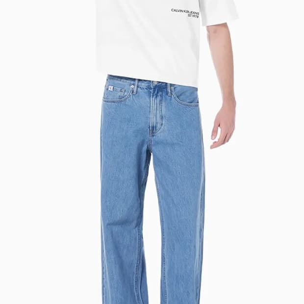 캘빈클라인 진스 90s 루즈핏 연청바지