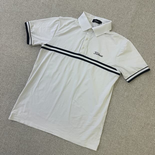 L 타이틀리스트 남자 골프 카라 티셔츠 0415D