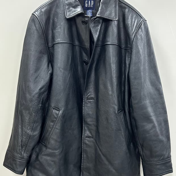 올드갭 레더 카코트